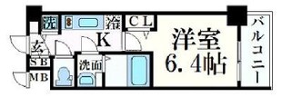 堺筋本町駅 徒歩5分 5階の物件間取画像